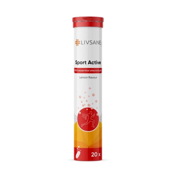 LIVSANE Sport Active šķīstošās tabletes N20