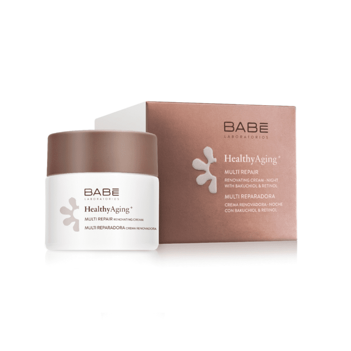 BABE Healthy Aging atjaunojošs pretgrumbu nakts krēms 50 ml