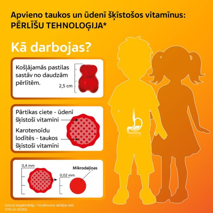 VITIRON Kids Sports košļājamās pastilas N50