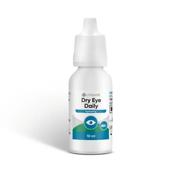 LIVSANE Dry Eye Daily acu pilieni 10ml