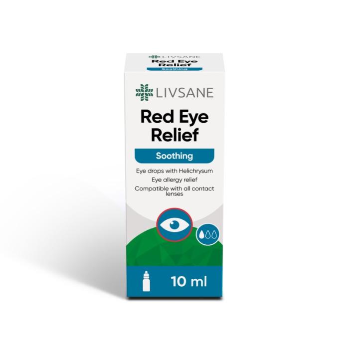 LIVSANE Red Eye Relief acu pilieni 10 ml