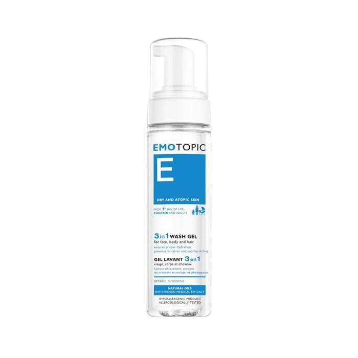 PHARMACERIS Emotopic 3 in 1 šampūns 200 ml