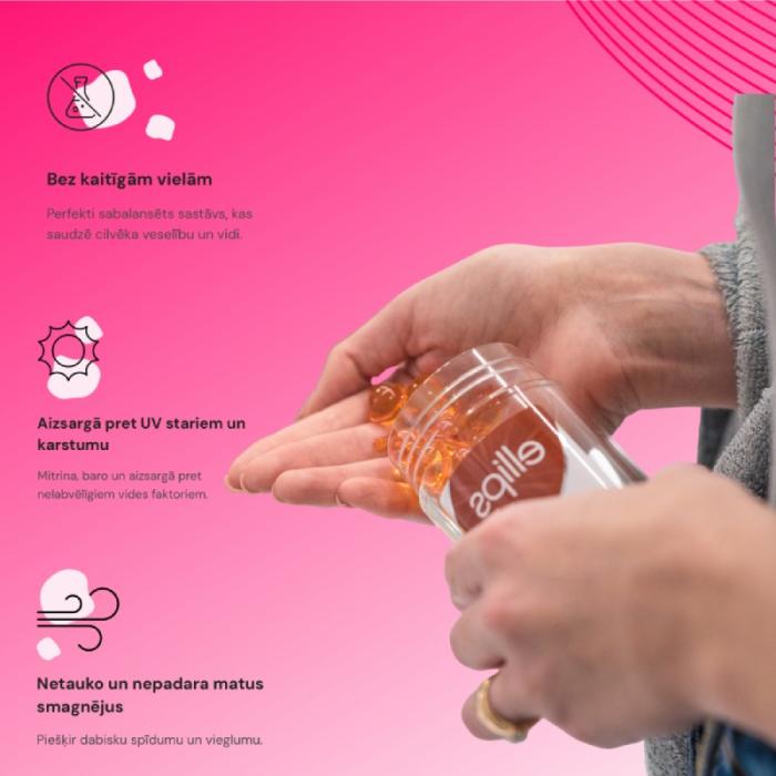 ELLIPS Hair Vitality vitamīni intensīvai barošanai, kapsulas 1mlxN50