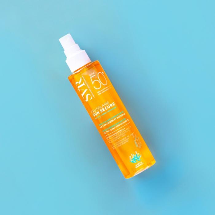 SVR Sun Secure Eau Solaire  SPF50+ divfāžu saules aizsargūdens 200 ml
