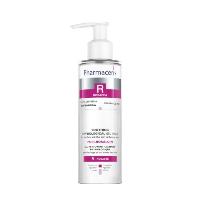 PHARMACERIS R Puri-Rosalgin sejas mazgāšanas gels 190 ml