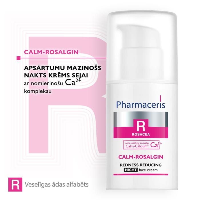 PHARMACERIS R Calm-Rosalgin sejas nakts krēms 30 ml