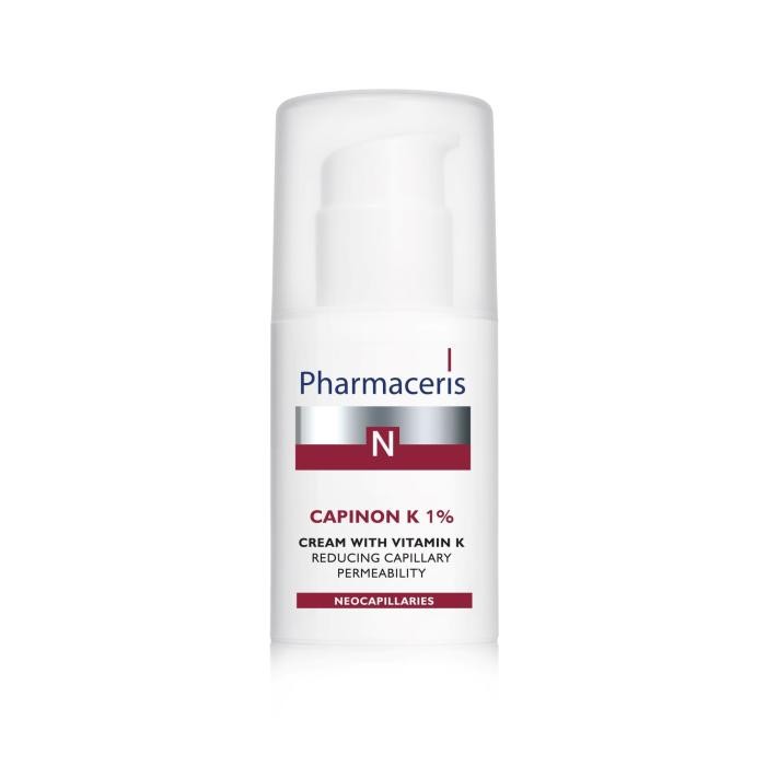PHARMACERIS N Capinon ar K 1% vitamīna, krēms 30 ml