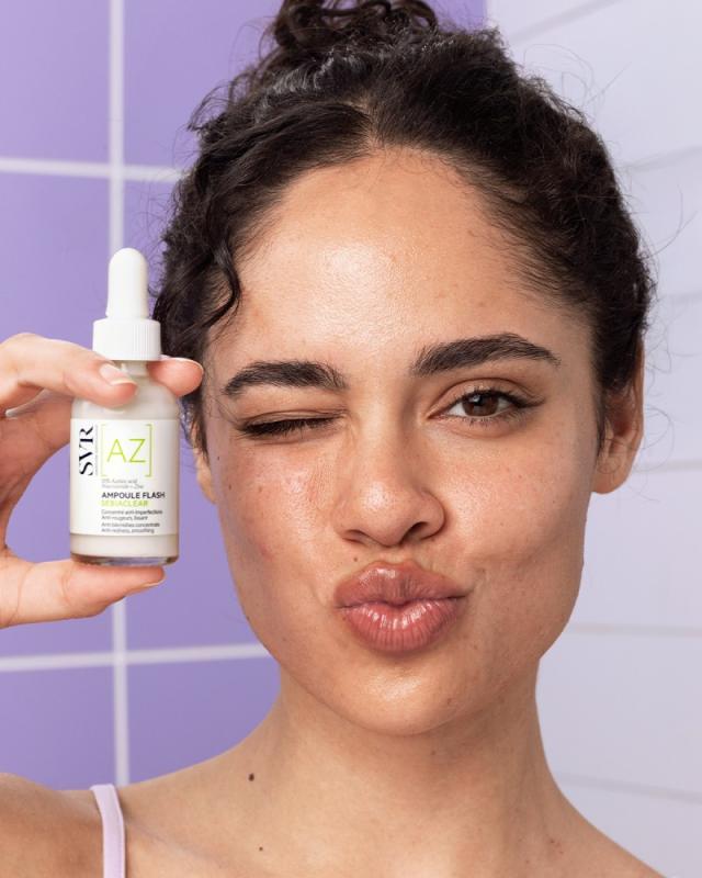 SVR Sebiaclear Ampoule [AZ] Flash koncentrēts sejas serums ar azelaīnskābi 30 ml