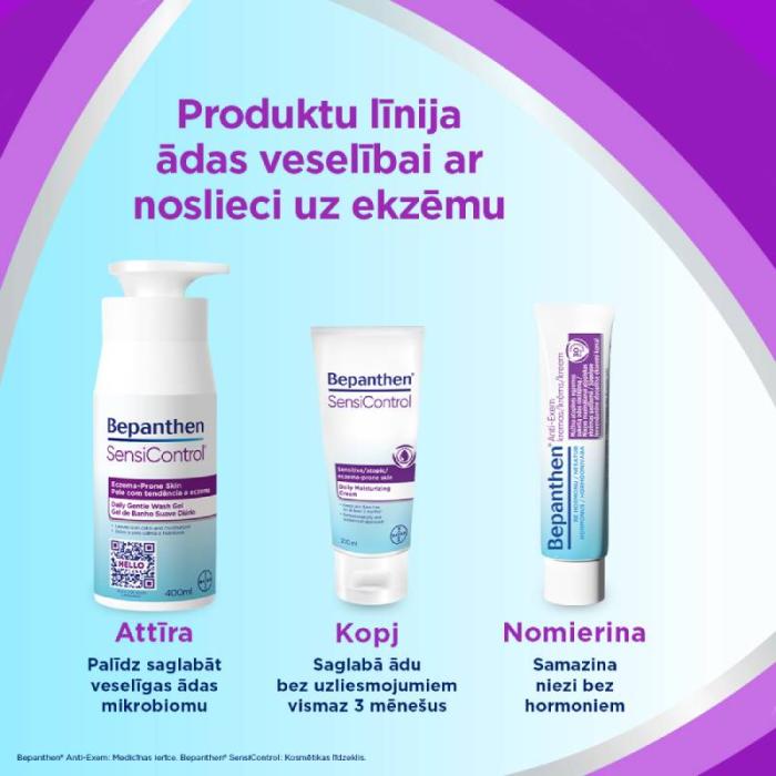 BEPANTHEN SensiControl dušas želeja 400 ml