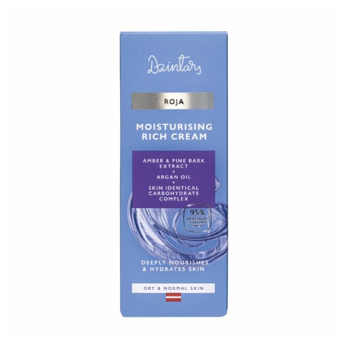 DZINTARS Roja mitrinošs un barojošs krēms 50 ml
