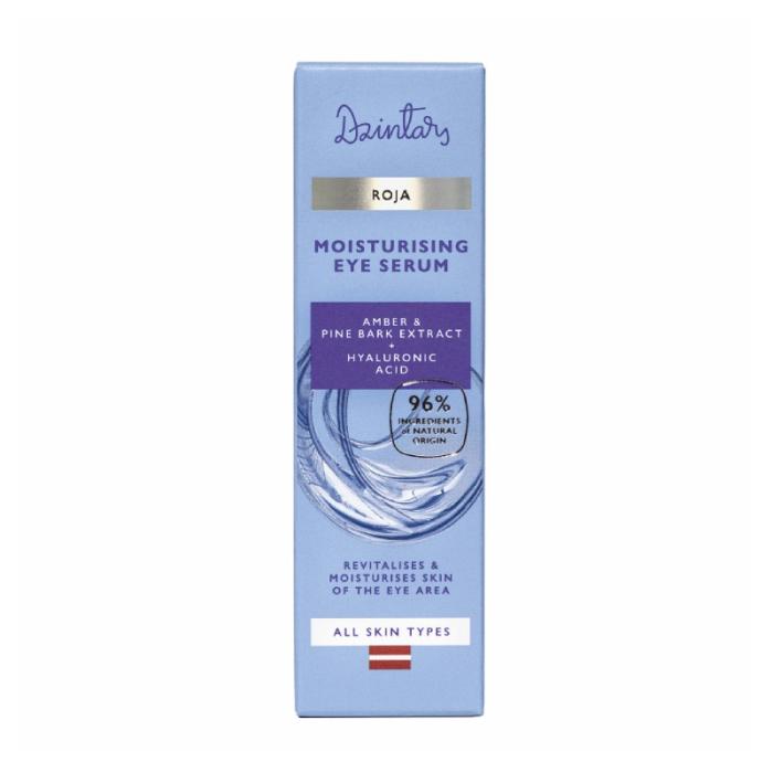 DZINTARS Roja mitrinošs acu serums 15 ml