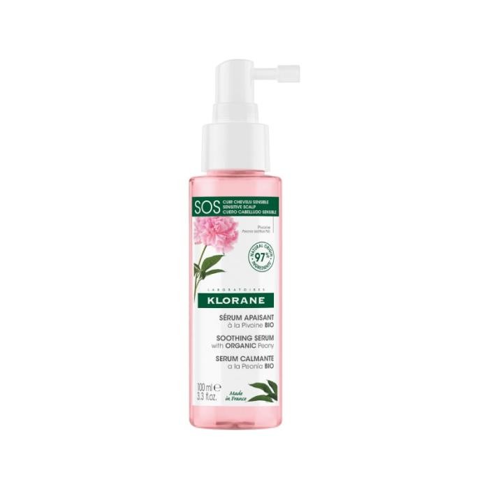 KLORANE SOS serums ar peonijām jūtīgai galvas ādai 100ml