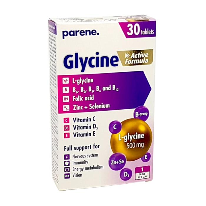 PARENE Glycine Active Formula tabletes N30