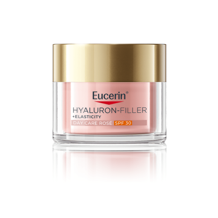 Eucerin Hyaluron-Filler + Elasticity Rose dienas krēms SPF 30 nobriedušai ādai, 50 ml
