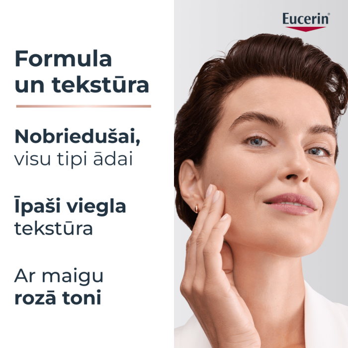 Eucerin Hyaluron-Filler + Elasticity Rose dienas krēms SPF 30 nobriedušai ādai, 50 ml