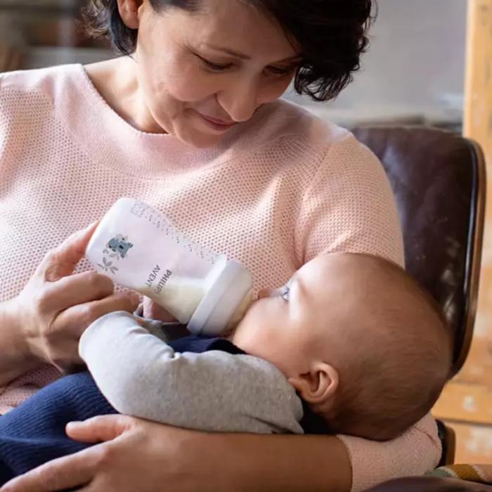 PHILIPS AVENT Natural Response Koala zīdaiņu barošanas pudelīte, 3-6m, 260ml