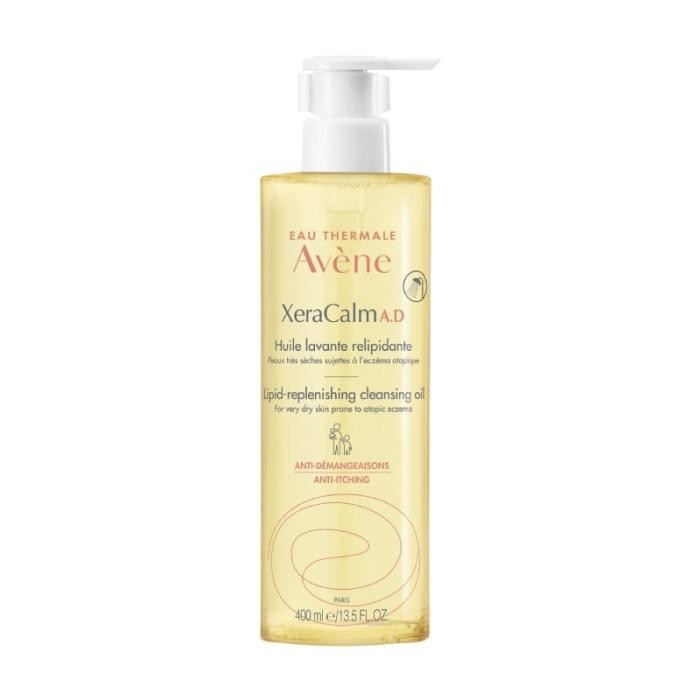 AVENE Xeracalm A.D lipīdus atjaunojoša attīrošā eļļa 400 ml