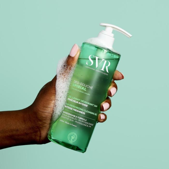 SVR Spirial Deo-Douche ķermeņa mazgāšanas želeja 400 ml
