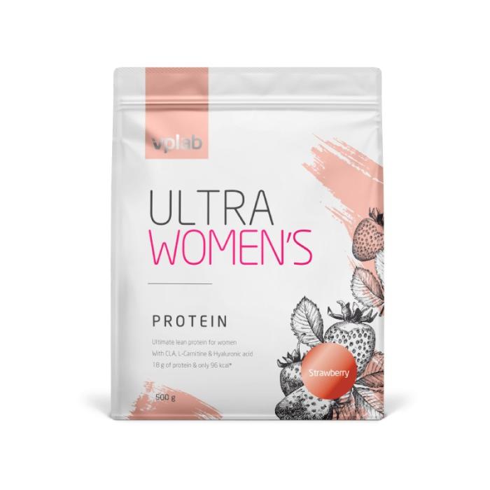 VPLAB Ultra Women's Protein Strawberry pulveris 500g