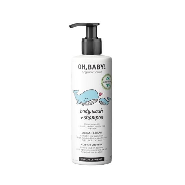 OH,BABY! šampūns matiem un ķermenim 250ml