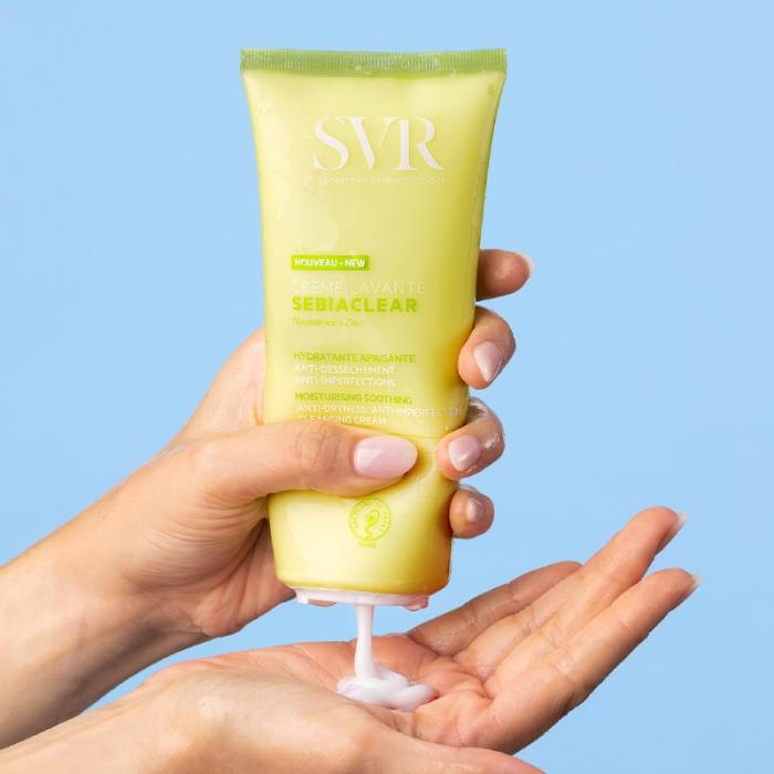 SVR Sebiaclear Crème Lavante krēmveida mazgāšanas līdzeklis 200 ml