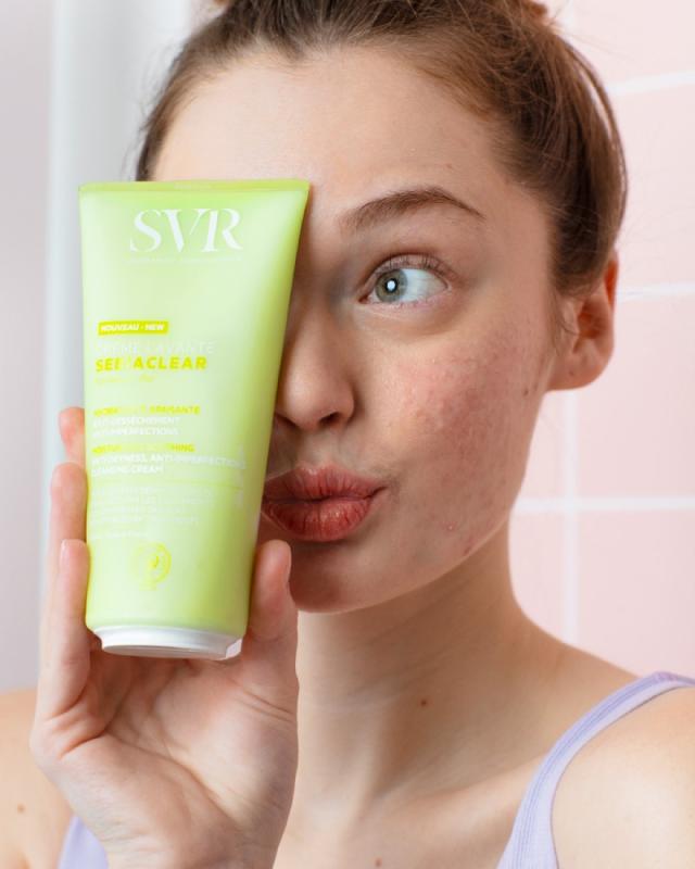 SVR Sebiaclear Crème Lavante krēmveida mazgāšanas līdzeklis 200 ml