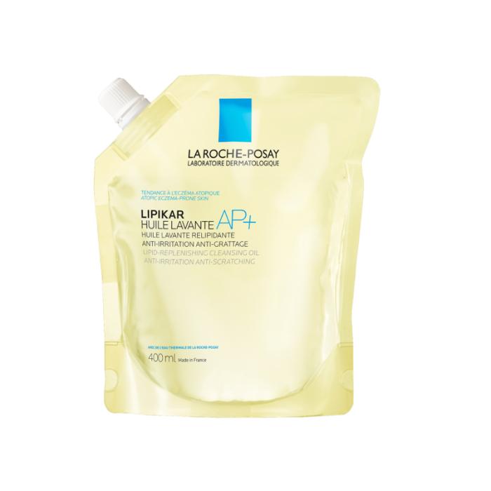LA ROCHE-POSAY Lipikar Huile Lavante AP+ attīroša ķermeņa eļļa Refill 400ml