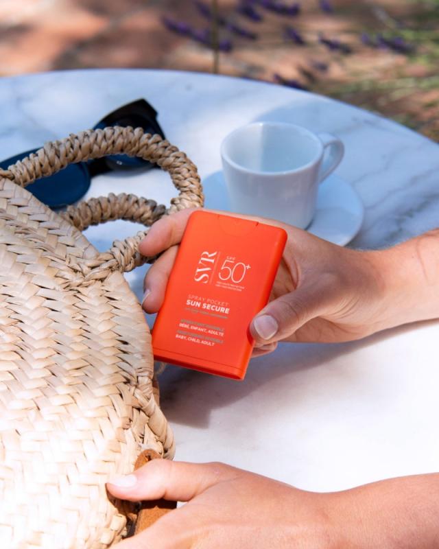 SVR Sun Secure Spray Pocket SPF50+ izsmidzināms kabatas saules aizsarglīdzeklis 20 ml