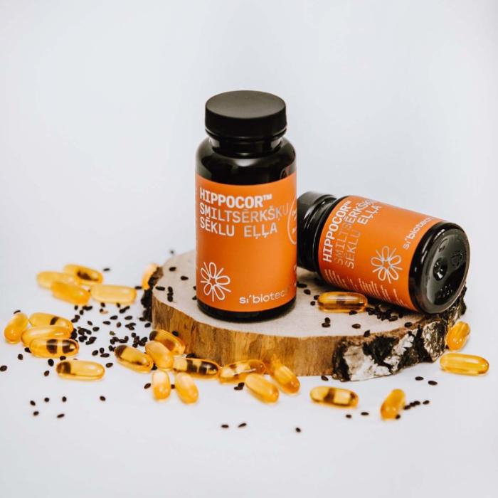 HIPPOCOR Omega-3,6,9 smiltsērkšķu sēklu eļļas kapsulas N30
