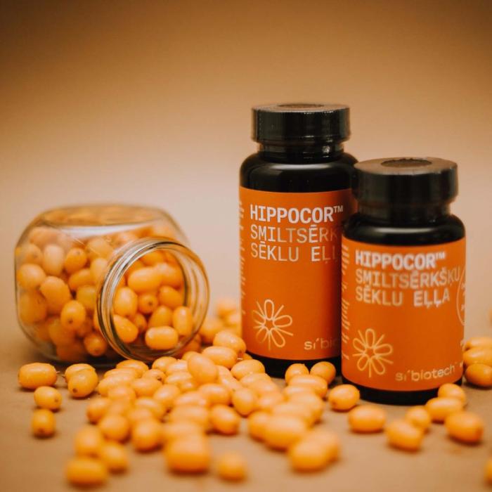HIPPOCOR Omega-3,6,9 smiltsērkšķu sēklu eļļas kapsulas N60