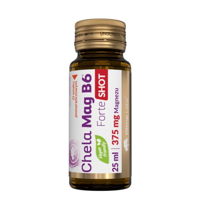 OLIMPLABS Chela-Mag B6 Forte Shot apelsīnu garša 25ml N9