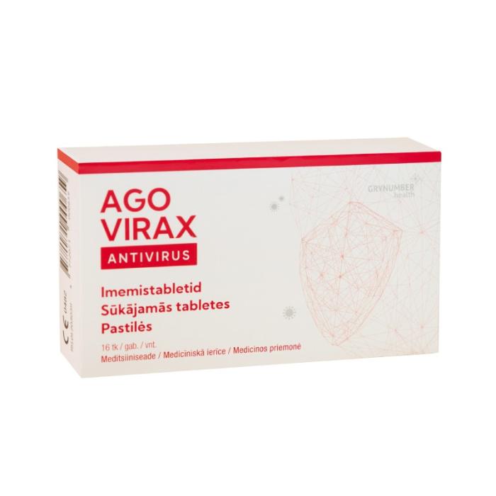 AGOVIRAX Antivirus sūkājamās tabletes N16