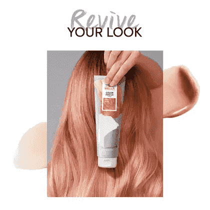 Wella Professionals Color Fresh Mask tonējoša matu maska, Peach Blush 150 ml