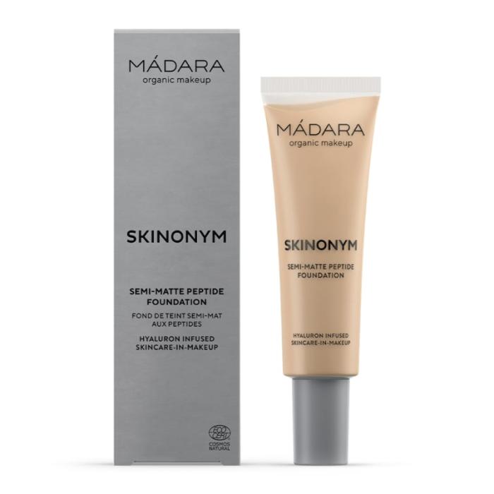 MADARA Skinonym pusmatēts tonālais krēms ar peptīdiem, #35 TRUE BEIGE 30ml