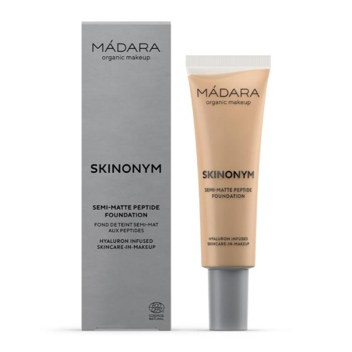 MADARA Skinonym pusmatēts tonālais krēms ar peptīdiem, #40 SAND 30ml