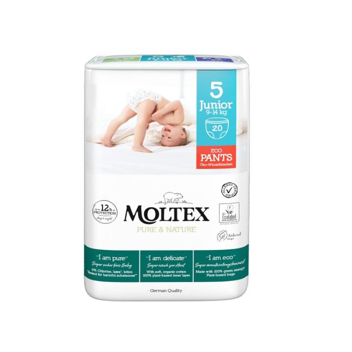 MOLTEX Pure & Nature biksītes 5 Junior N20