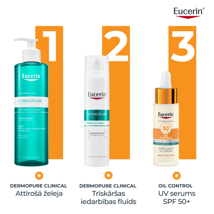 EUCERIN Sun Oil Control SPF 50+ īpaši viegls ikdienas serums 30ml