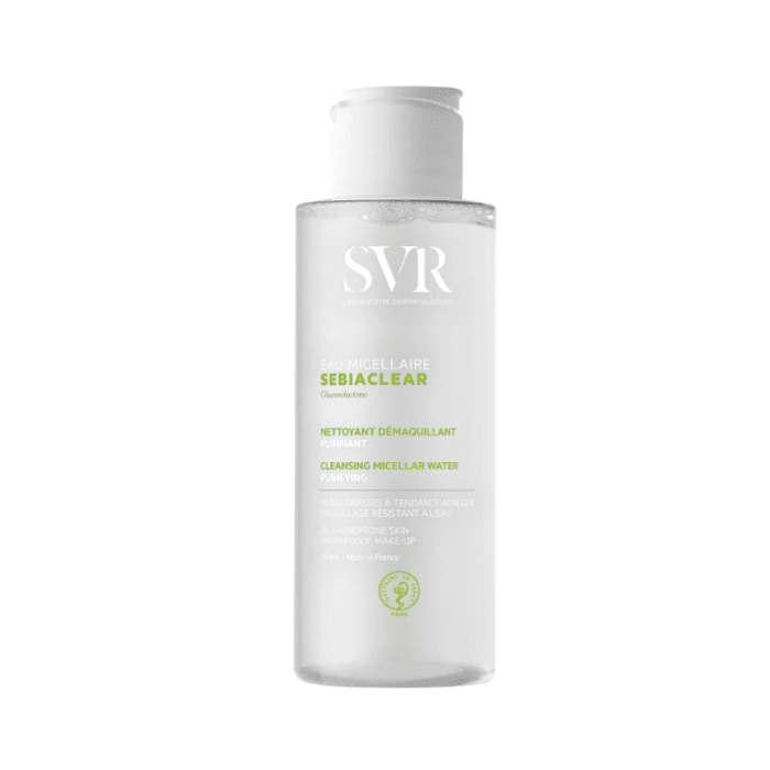SVR Sebiaclear Eau Micellaire attīrošs micelārais ūdens taukainai, problemātiskai ādai 100 ml