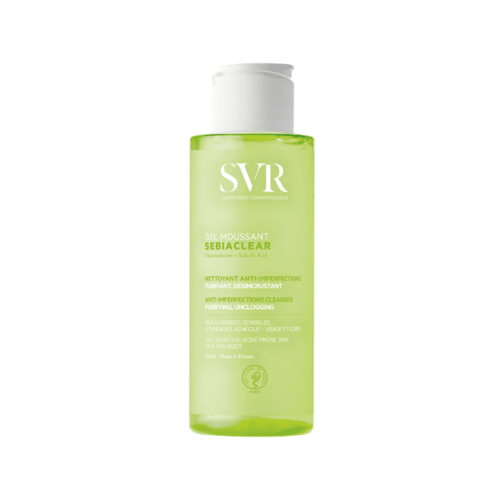 SVR Sebiaclear Gel Moussant mazgāšanas želeja problemātiskai ādai 100 ml