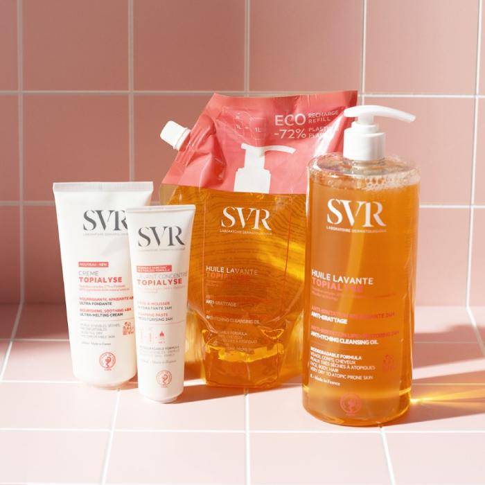 SVR Topialyse Huile Lavante mazgāšanas eļļa atopiskai ādai Refill 1000 ml