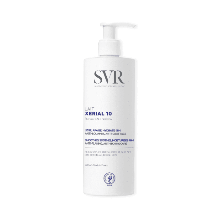 SVR Xerial 10 Lait mitrinošs ķermeņa pieniņš ar tīru urīnvielu 10% 400 ml