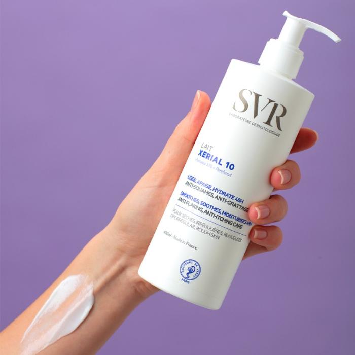 SVR Xerial 10 Lait mitrinošs ķermeņa pieniņš ar tīru urīnvielu 10% 400 ml