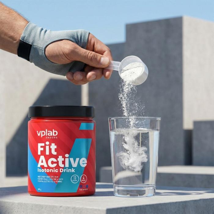 VPLAB FitActive Blue Raspberry pulveris 500 g