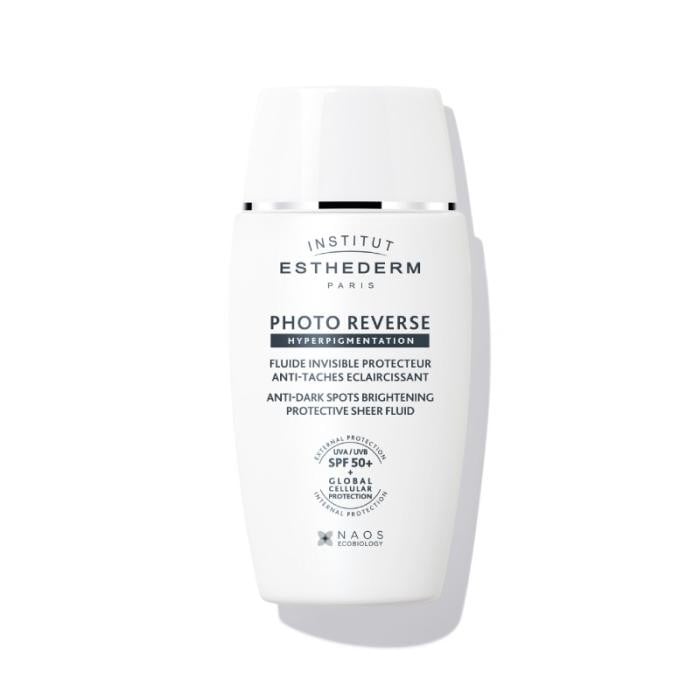 INSTITUT ESTHEDERM Photo Reverse SPF50+ aizsargājošs fluīds sejai ar pigmentāciju 40 ml