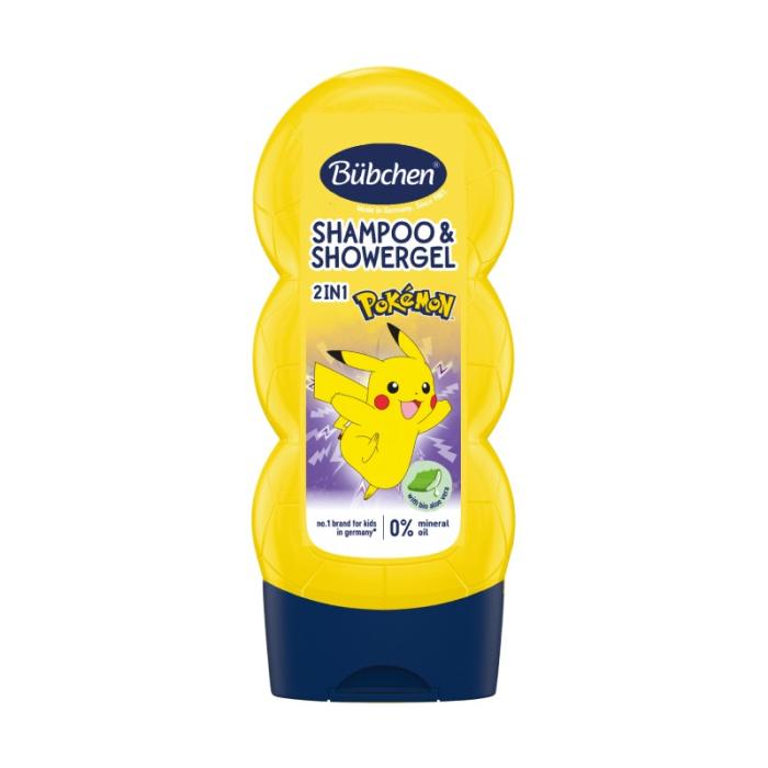 BUBCHEN Pikachu šampūns un dušas želeja 230 ml