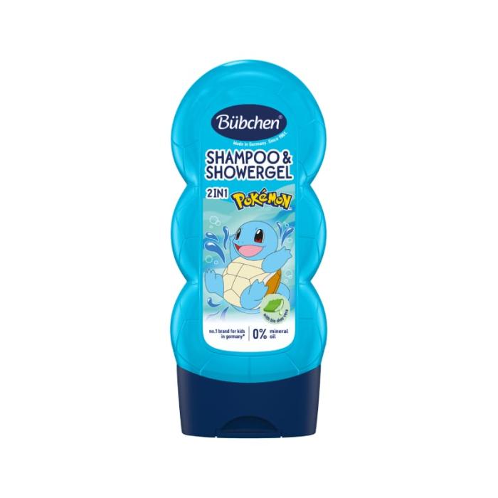 BUBCHEN Squirtle šampūns un dušas želeja 230 ml