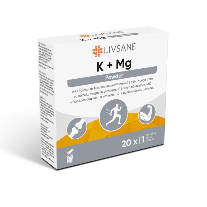 LIVSANE K + Mg pulveris N20