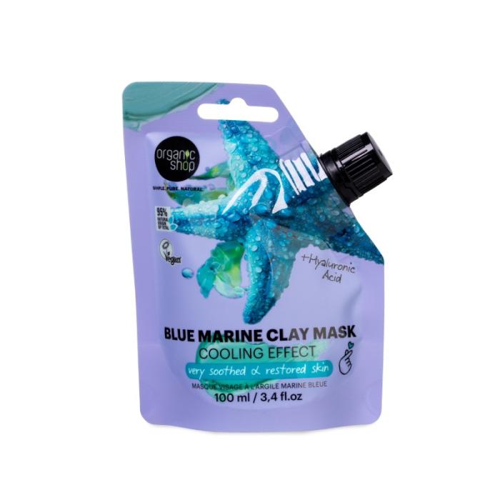 ORGANIC SHOP Blue Marine māla sejas maska 100ml