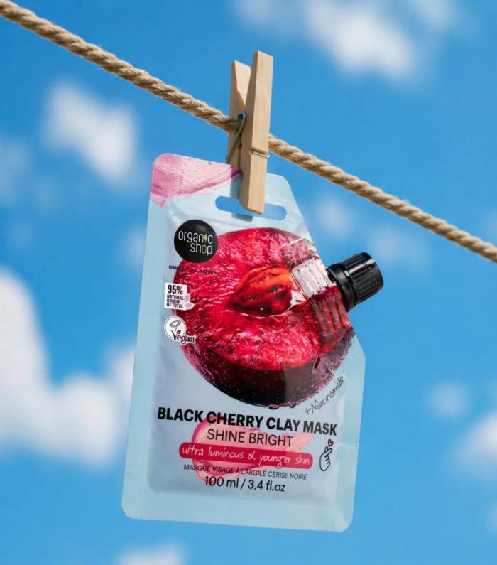 ORGANIC SHOP Black Cherry māla sejas maska 100ml