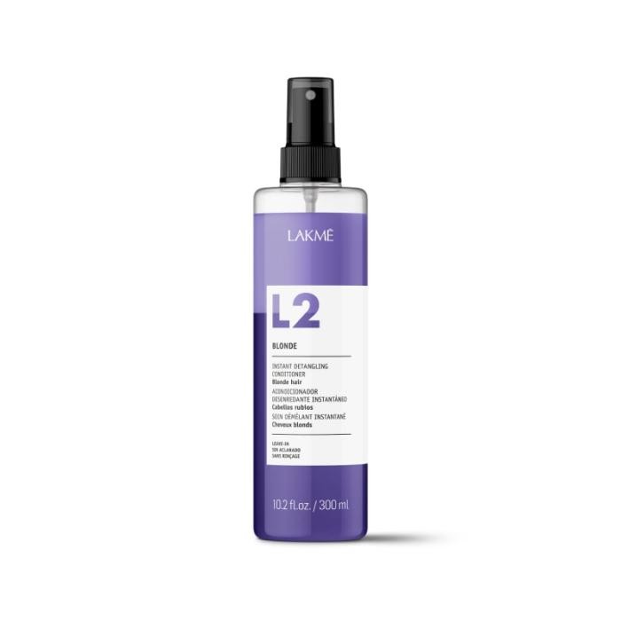 LAKMĒ L2 Blonde divfāžu kondicionieris blondiem un sirmiem matiem 300ml